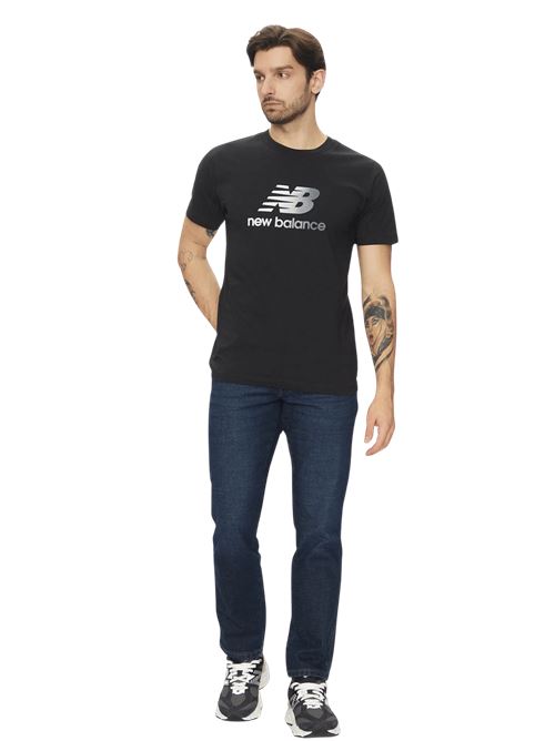 New Balance Sport Essentials Logo T-Shirt Uomo NEW BALANCE | MT51503BK